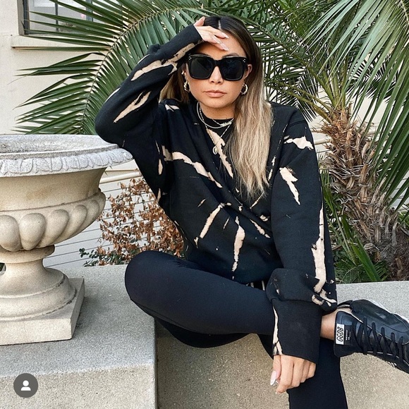 Starlow Gimme S'mores Tie Dye Pullover Sweater neutral size M Medium shopstarlow - Picture 1 of 7